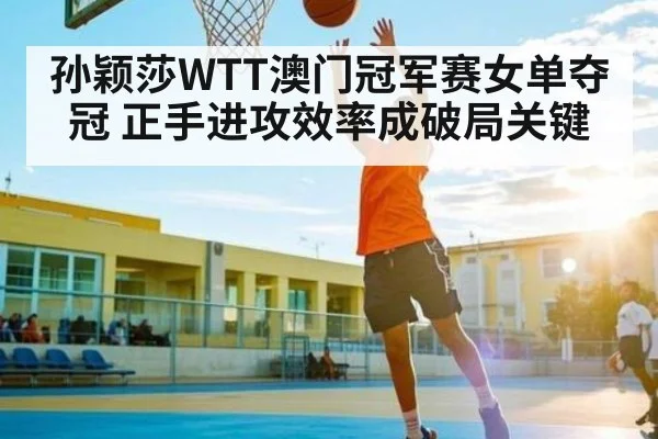 孙颖莎WTT澳门冠军赛女单夺冠 正手进攻效率成破局关键 - kaiyun